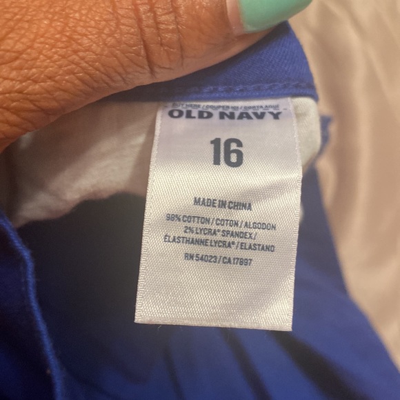 Blue Old Navy the Sweet Heart💙💙 jeans - Picture 3 of 4